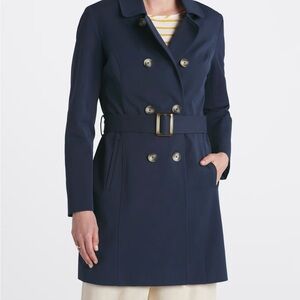 41 Hawthorne Crue Navy Trench Coat